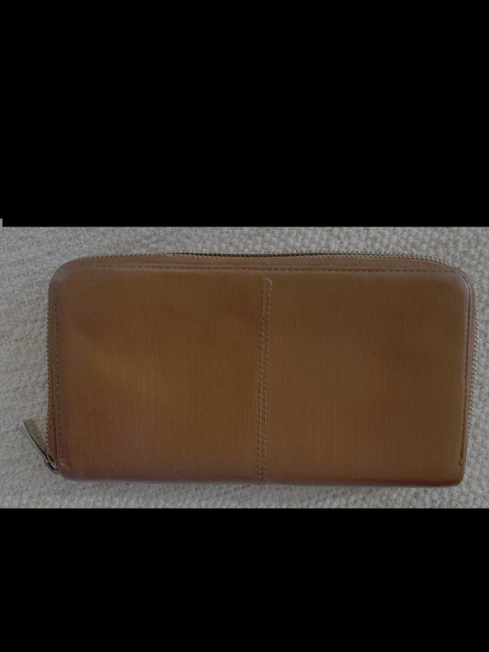 TOD's Zip around wallet Brown Leather Vintage